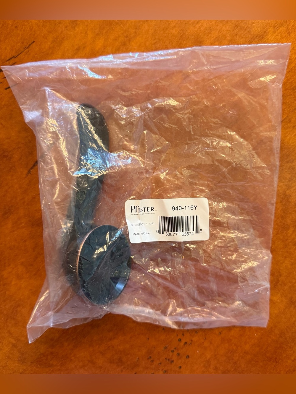 Pfister Replacement Lever Faucet Handle Tuscan Bronze 940-110Y New